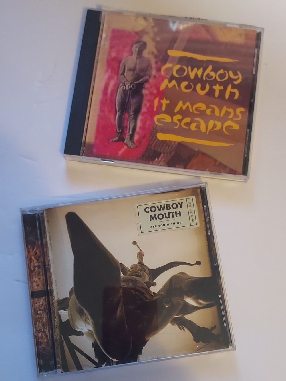 Cowboy Mouth 2 CD Bundle Are You With Me It Means Escape